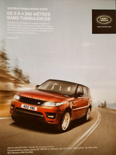 LAND ROVER vintage Print Ad !! " Beautiful Red Range rover "