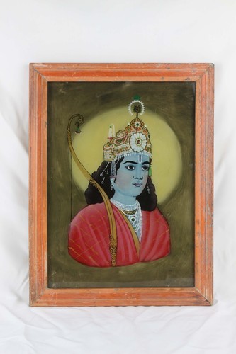 Peinture indienne verre - indienne,