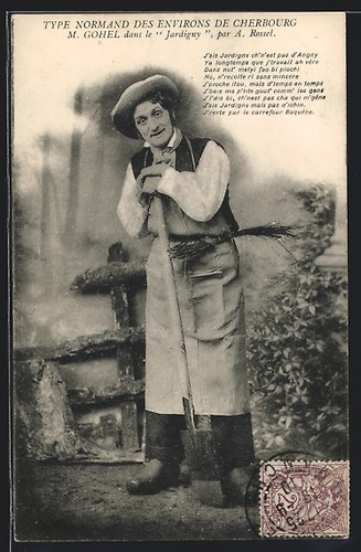 Cpa cherbourg normandie type - cherbourg, /normandie,