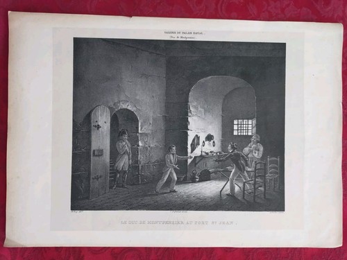 Lithographie xix f bellay - lithographie, s:j-f