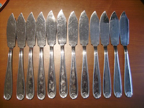 Lot couteaux à poisson - couteaux,