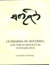 Livre le dharma du Bouddha