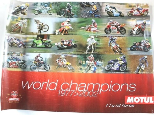 Affiche huile motul 1977 - huile, 1977-2002