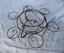 #Déco Vintage# Support pour pots de Fleurs, plantes. en fer forgé et torsadé