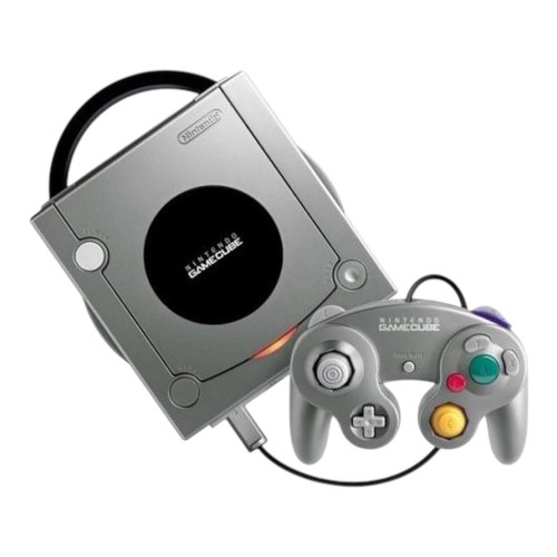 Nintendo gamecube silver - nintendo,