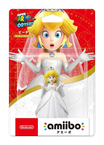Amiibo peach style mariage - peach,