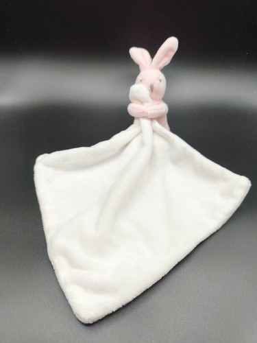 Doudou peluche lapin rose - ,