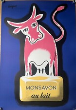 Raymond Savignac - Affiche - Monsavon Au Lait - Offrez Maintenant !