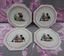 GIEN 4 Assiettes plates