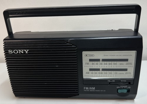 Vintage sony icf am - fm/am, 2