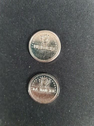 Lot jetons token namco - token,