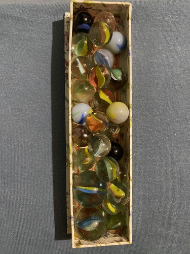 Lot ancienne billes - billes,