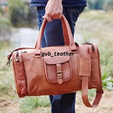 Cuir Nuit Utile Voyage Duffel