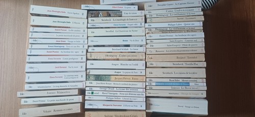 Lot livres folio saint - lot,