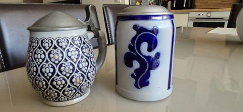 Chopes bière anciennes - À,
