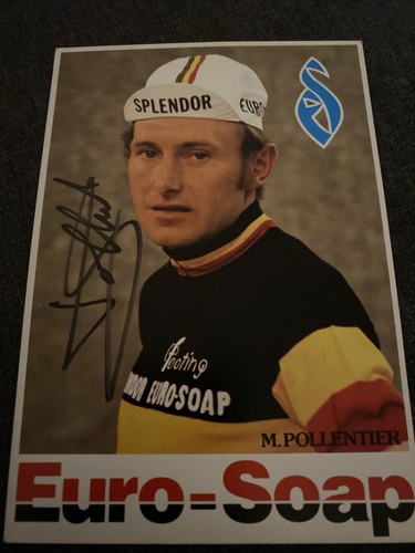 Carte postale cyclisme - carte, michel
