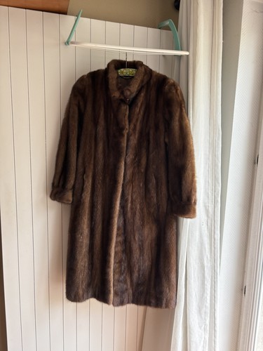 Authentic full length mink fur - mink,