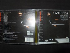 CD  SCHUMANN / CARNAVAL OP 9 - PIANO CONCERTO OP 54 / CZIFFRA /