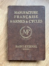 Catalogue de la manufacture d'armes et de cycles  de saint étienne 