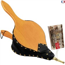 TJ.MOREE Soufflet de cheminée intérieur 48x20cm grand souffleur feu de bois a