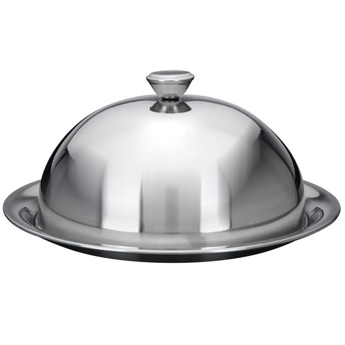 Cloche avec assiette plate - cloche,