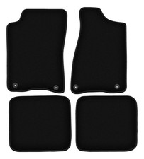 Tapis de sol en velours noir