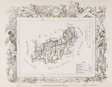 1870ca - Carte géographique