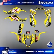LTZ 400 suzuki wrap graphics stickers kit decals atv quad 2003 - 2008 kfx 400