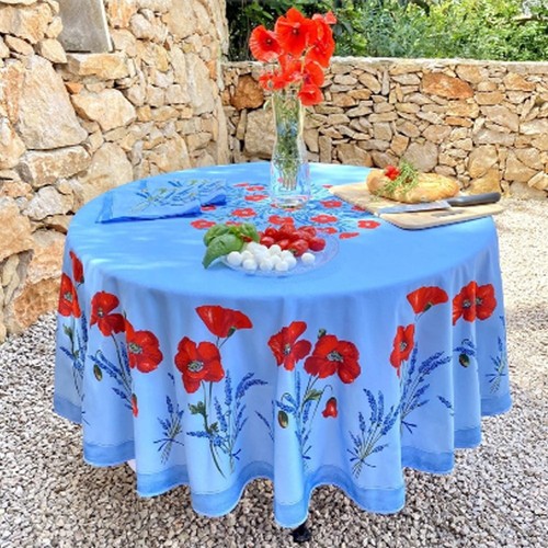 Nappe ronde 1m80 coton - , enduit
