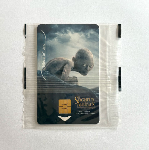 Télécarte gollum le - |,