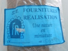 Maquette Ho 1/87 FR Décor Réf. 509 Tapis ballast imitation terre à découper