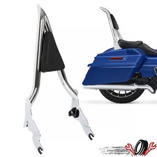 28" Chrome Backrest Sissy Bar