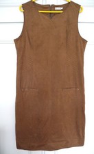 Robe JACQUELINE RIU 44 belle imitation daim