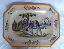 Rare ancien grand plat