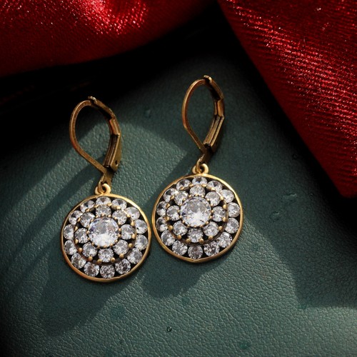Boucles oreilles doré - d'oreilles,