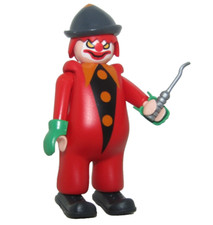 Playmobil scary red clown - scary,