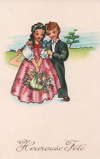 Carte Fantaisie - HEUREUSE