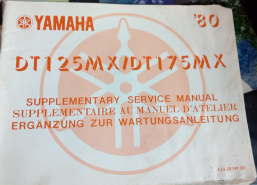 Yamaha 125 dt - yamaha,