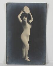Cpa ancienne Femme nue, Pose