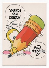 Carte Postale - LE PIAF - DAN SALEL - CARTOTEC - 1993 - N° 229