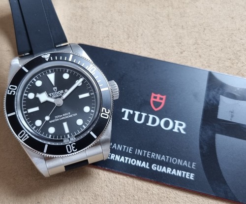 Tudor black bay - black, steel