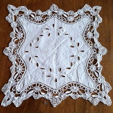 Napperon début XXe en lin