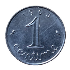 France - 1 ct Epi 1963 rebord