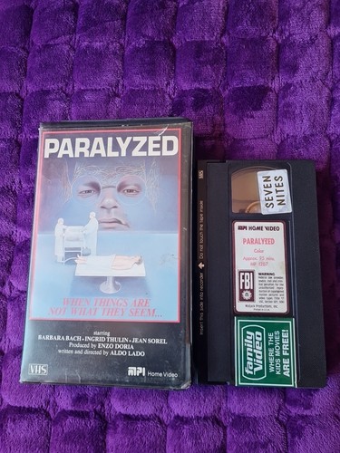 Vhs paralyzed corta notte - paralyzed, la