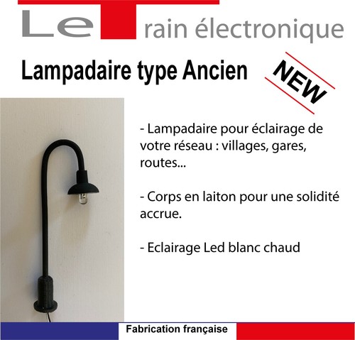 Lampadaire modelisme train - lampadaire,