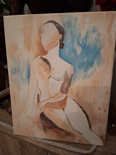 Tableau peinture huile toile - tableau,