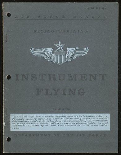 Flying training instrument - training,
