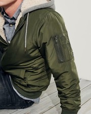 Veste Bomber En Nylon Vintage