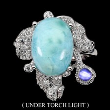 925 Bague en Argent Ovale