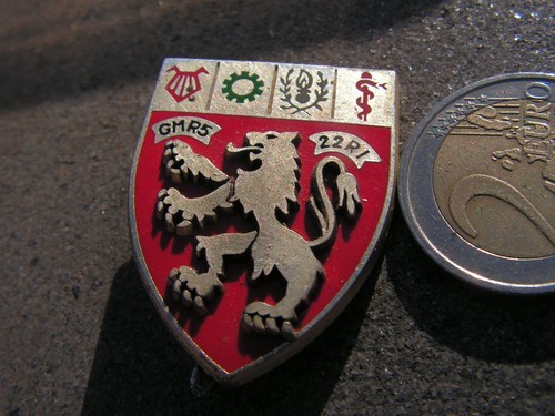 Insigne militaire gmr 5 - insigne,